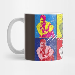 Muhammad Ali Popart Vintage Look Mug